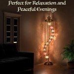 Turkish Mosaic 7-Foot Floor Lamp - Boho Chic
