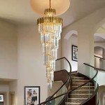 Modern Crystal Chandelier for Living Room Lighting