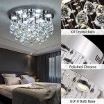 Modern 20" Mini Crystal Chandelier with Dimming