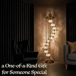 Turkish Mosaic 7-Foot Floor Lamp - Boho Chic
