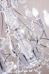 Modern 6 Light Crystal Chandelier Fixture