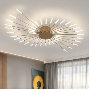 Dimmable LED Ceiling Light with Remote Control
