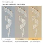 Modern Bubble LED Branch Chandelier - 18 Heads