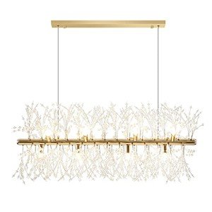 Gold Crystal Fireworks Chandelier for Every Room