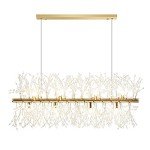 Gold Crystal Fireworks Chandelier for Every Room