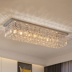 Modern K9 Crystal Raindrop Chandelier Lamp