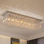 Modern K9 Crystal Raindrop Chandelier Lamp