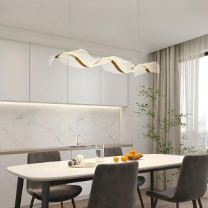 Modern LED Chandelier Pendant Lamp with Remote Control