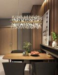 Gold Crystal Fireworks Chandelier for Every Room