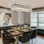 Modern K9 Crystal Raindrop Chandelier Lamp