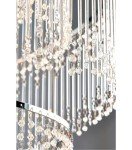 24-Bulb Crystal Chandelier for Stunning Lighting