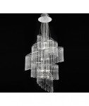 24-Bulb Crystal Chandelier for Stunning Lighting
