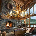 Antler Chandelier Light Fixture for Home Décor