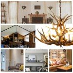 Antler Chandelier Light Fixture for Home Décor