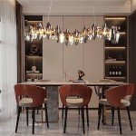 Elegant Vintage Gold Crystal Chandelier Pendant Light