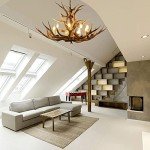 Rustic Antler Chandelier with 8 Lights