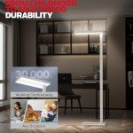 Honeywell Modern LED Floor Lamp - Dimmable 100W