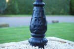 Victorian Cast Iron Lamp Post with Sensor Bulb