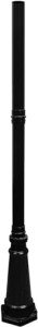 Gama Sonic Imperial Solar Lamp Post - Black