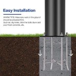 Dimgogo 13ft Solar Street Lamp Post for Outdoors
