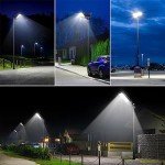 Dimgogo 13ft Solar Street Lamp Post for Outdoors