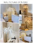 Modern Ostrich Feather Floor Lamp for Living Room
