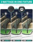 60W LED Outdoor Post Top Area Light