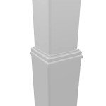Sturbridge White Lamp Post by New England Arbors