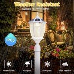 Dusk to Dawn Solar Post Light for Outdoors