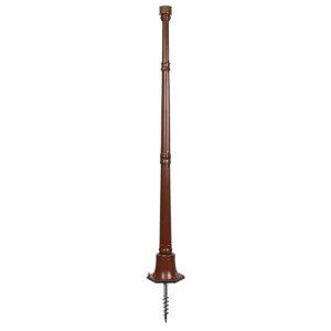 Gama Sonic 5-Foot Antique Bronze Lamp Post