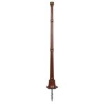 Gama Sonic 5-Foot Antique Bronze Lamp Post