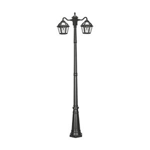 GAMA SONIC Windsor Solar Lamp Post Light Kit