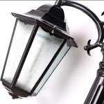 Antique Outdoor Landscape Post Light with 2 Heads