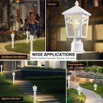 Moonlok Dusk to Dawn Outdoor Post Lights - 2 Pack