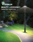 100W LED Circle Area Light for Outdoor Use