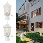 Moonlok Dusk to Dawn Outdoor Post Lights - 2 Pack