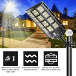 19.7Ft Solar Street Light Pole for Outdoors