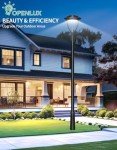 100W LED Circle Area Light for Outdoor Use
