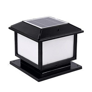 Solar Square Post Cap Light for Outdoor Use