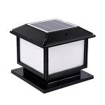 Solar Square Post Cap Light for Outdoor Use