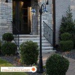 Gama Sonic Orion Solar Outdoor Lamp Post Light