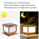 Solar Square Post Cap Light for Outdoor Use