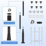 10Ft Solar Street Light Pole for Outdoor Use