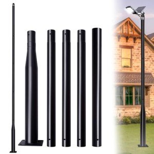 16FT Outdoor Solar Street Light Pole