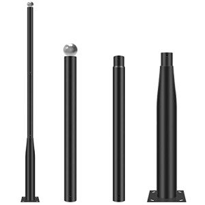 10Ft Outdoor Solar Street Light Pole
