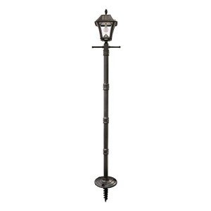 Baytown II Solar Lamp Post with EZ-Anchor Base