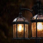 Triple Head Dusk to Dawn Outdoor Lamp Post