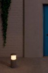 Block Grey Beacon Post Lamp by Faro Barcelona