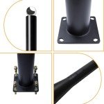 16FT Outdoor Solar Street Light Pole