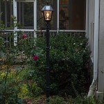 Baytown II Solar Lamp Post with EZ-Anchor Base